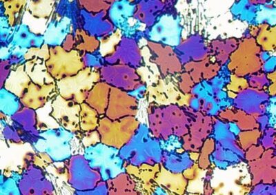 Photo of Optical microscopy to analyse aluminium alloy grains