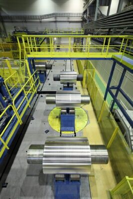 Photo of Aluminium rolling models: work roll camber