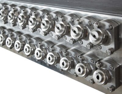 Photo of Aluminium rolling models: roll cooling systems