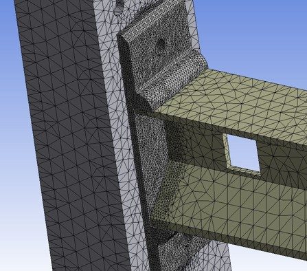 FEA for stress analysis in a profile