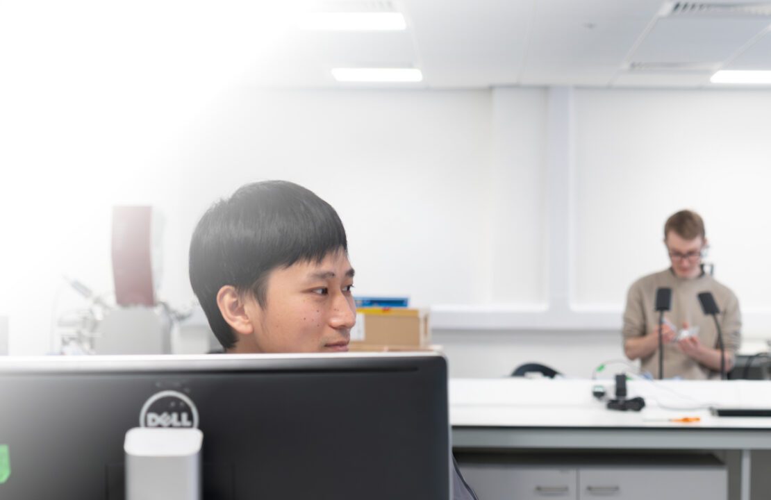 In the Innoval lab looking at Knowledge management.