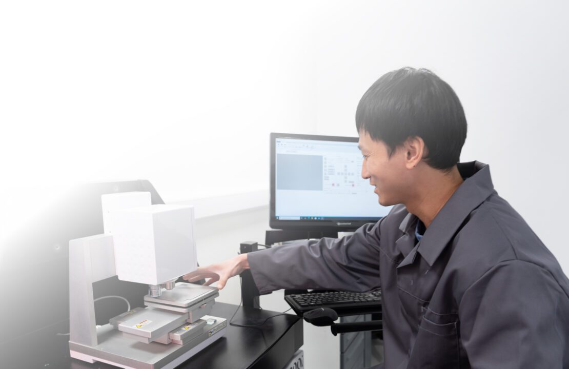 In the Innoval Lab looking at Process improvement